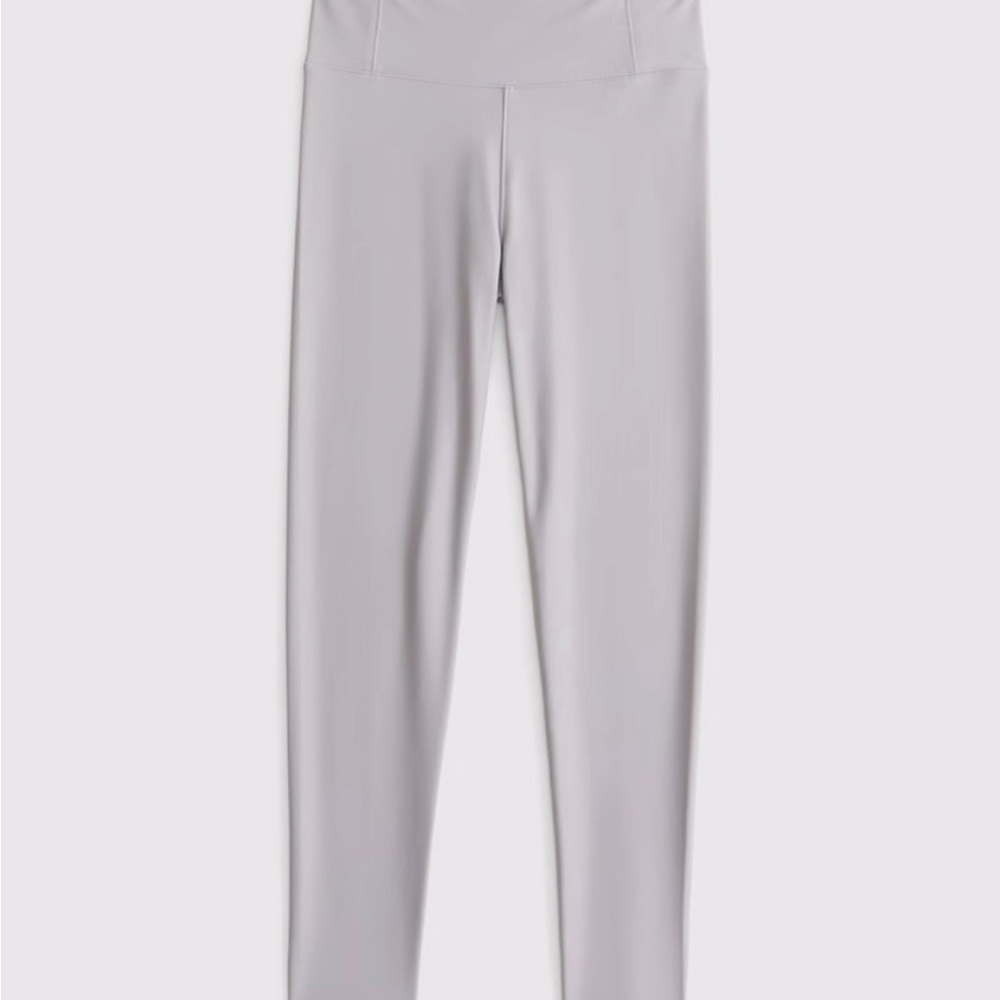 Abercrombie Kids ybp Shine Leggings Taupe NWT Size 17/18